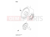 SUZUKI GSF1250SA K7 (2007) Bandit (E03,E28,E33) 9 - STARTER CLUTCH