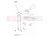 SUZUKI GSF1250SA K7 (2007) Bandit (E03,E28,E33) 44 - HANDLEBAR