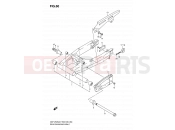 SUZUKI GSF1250SA K7 (2007) Bandit (E03,E28,E33) 60 - REAR SWINGING ARM