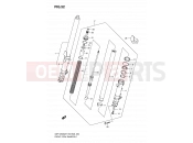 SUZUKI GSF1250SA K7 (2007) Bandit (E03,E28,E33) 52 - FRONT DAMPER