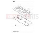 SUZUKI GSF1250SA L0 (2010) Bandit (E02,E19,E24,E37) 2 - CYLINDER HEAD COVER