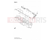 SUZUKI GSF1250SA L0 (2010) Bandit (E02,E19,E24,E37) 14 - THROTTLE BODY HOSE/JOINT
