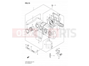 SUZUKI GSF1250SA L0 (2010) Bandit (E02,E19,E24,E37) 15 - AIR CLEANER
