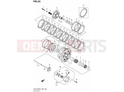 SUZUKI GSF1250SA L0 (2010) Bandit (E02,E19,E24,E37) 23 - CLUTCH