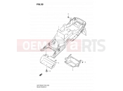 SUZUKI GSF1250SA L0 (2010) Bandit (E02,E19,E24,E37) 50 - REAR FENDER
