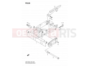SUZUKI GSF1250SA L0 (2010) Bandit (E02,E19,E24,E37) 68 - REAR SWINGING ARM