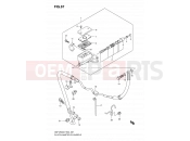 SUZUKI GSF1250SA L0 (2010) Bandit (E02,E19,E24,E37) 67 - CLUTCH MASTER CYLINDER (SEE NOTE)