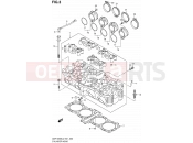 SUZUKI GSF1250SA L2 (2012) Bandit (E21) 3 - CYLINDER HEAD