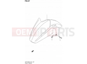 SUZUKI GSF1250SA L2 (2012) Bandit (E21) 57 - FRONT FENDER (GSF1250SL2 E21)