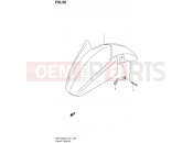 SUZUKI GSF1250SA L2 (2012) Bandit (E21) 58 - FRONT FENDER (GSF1250SL2 E24)