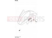 SUZUKI GSF1250SA L2 (2012) Bandit (E21) 59 - FRONT FENDER (GSF1250SAL2 E21)