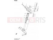 SUZUKI GSF1250SA L2 (2012) Bandit (E21) 82 - STEERING STEM