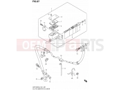 SUZUKI GSF1250SA L2 (2012) Bandit (E21) 97 - CLUTCH MASTER CYLINDER
