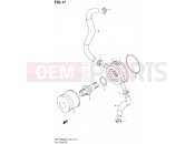 SUZUKI GSF1250SA L4 (2014) Bandit (E21) 17 - OIL COOLER