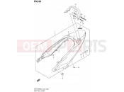 SUZUKI GSF1250SA L4 (2014) Bandit (E21) 50 - SEAT TAIL COVER