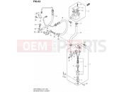 SUZUKI GSF1250SA L4 (2014) Bandit (E21) 63 - REAR MASTER CYLINDER
