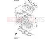 SUZUKI GSF1250SA L5 (2015) Bandit (E21) 103A - CYLINDER HEAD