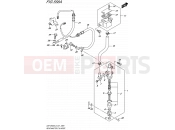 SUZUKI GSF1250SA L5 (2015) Bandit (E21) 558A - REAR MASTER CYLINDER