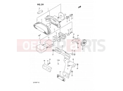 SUZUKI GSF400 M (1991) Bandit (E02) 29 - REAR COMBINATION LAMP