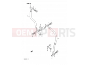 SUZUKI GSF400 M (1991) Bandit (E02) 46 - FRONT BRAKE HOSE