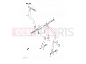 SUZUKI GSF400 M (1991) Bandit (E02) 46A - FRONT BRAKE HOSE (E22)