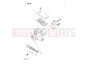 SUZUKI GSF400 M (1991) Bandit (E02) 47 - FRONT MASTER CYLINDER (MODEL M/N)