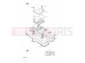 SUZUKI GSF400 N (1992) Bandit (E02) 1 - CYLINDER HEAD COVER