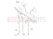 SUZUKI GSF400 N (1992) Bandit (E02) 43A - HANDLEBAR (E30)