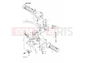 SUZUKI GSF400 N (1992) Bandit (E02) 44A - HANDLE SWITCH (E30)