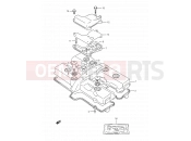 SUZUKI GSF400 N (1992) Bandit (E03,E28,E33) 1 - CYLINDER HEAD COVER