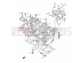 SUZUKI GSF400 N (1992) Bandit (E03,E28,E33) 2 - CYLINDER HEAD