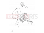 SUZUKI GSF400 N (1992) Bandit (E03,E28,E33) 8 - STARTER CLUTCH