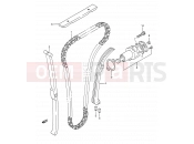 SUZUKI GSF400 N (1992) Bandit (E03,E28,E33) 10 - CAM CHAIN