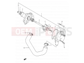 SUZUKI GSF400 N (1992) Bandit (E03,E28,E33) 14 - WATER PUMP