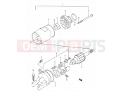 SUZUKI GSF400 N (1992) Bandit (E03,E28,E33) 20 - STARTING MOTOR