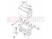 SUZUKI GSF400 N (1992) Bandit (E03,E28,E33) 23 - BATTERY
