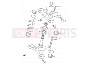 SUZUKI GSF400 N (1992) Bandit (E03,E28,E33) 38 - STEERING STEM