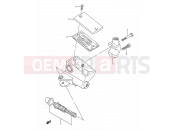 SUZUKI GSF400 N (1992) Bandit (E03,E28,E33) 46 - FRONT MASTER CYLINDER (MODEL M/N)