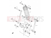 SUZUKI GSF400 N (1992) Bandit (E03,E28,E33) 48 - REAR CUSHION LEVER