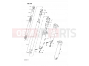 SUZUKI GSF400 P (1993) Bandit (E02) 38 - FRONT DAMPER