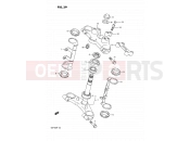 SUZUKI GSF400 P (1993) Bandit (E02) 39 - STEERING STEM