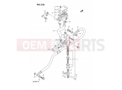 SUZUKI GSF400 P (1993) Bandit (E02) 53A - REAR MASTER CYLINDER (MODEL P)