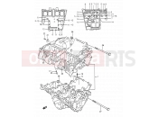 SUZUKI GSF400 P (1993) Bandit (E03,E28,E33) 4 - CRANKCASE