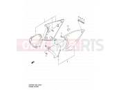 SUZUKI GSF600S K2 (2002) Bandit 42A - FRAME COVER (MODEL K2/K3/K4)
