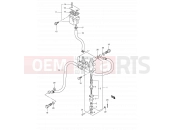 SUZUKI GSF600S K2 (2002) Bandit 67 - REAR MASTER CYLINDER