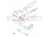 SUZUKI GSF600S K3 (2003) Bandit 63 - REAR SWINGING ARM