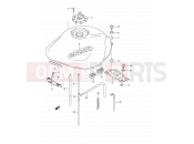 SUZUKI GSF600S K4 (2004) Bandit 40C - FUEL TANK (MODEL K4)