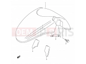 SUZUKI GSF600S K4 (2004) Bandit 45 - FRONT FENDER