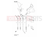 SUZUKI GSF600S K4 (2004) Bandit 46A - HANDLEBAR (MODEL K2/K3/K4)