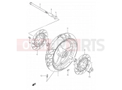 SUZUKI GSF600SU K2 (2002) Bandit 58 - FRONT WHEEL